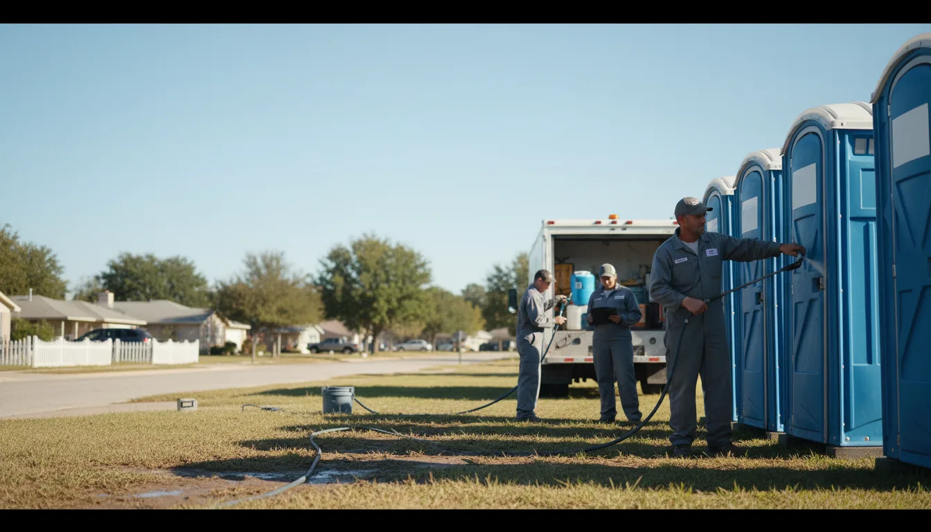 Long-Term Portable Toilet Rental in Ellis, KS near me